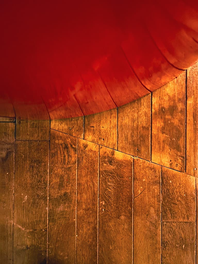 Détail ambiance rouge